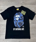BAPE Color Camo By Bathing Ape Tee 'Black/Navy'