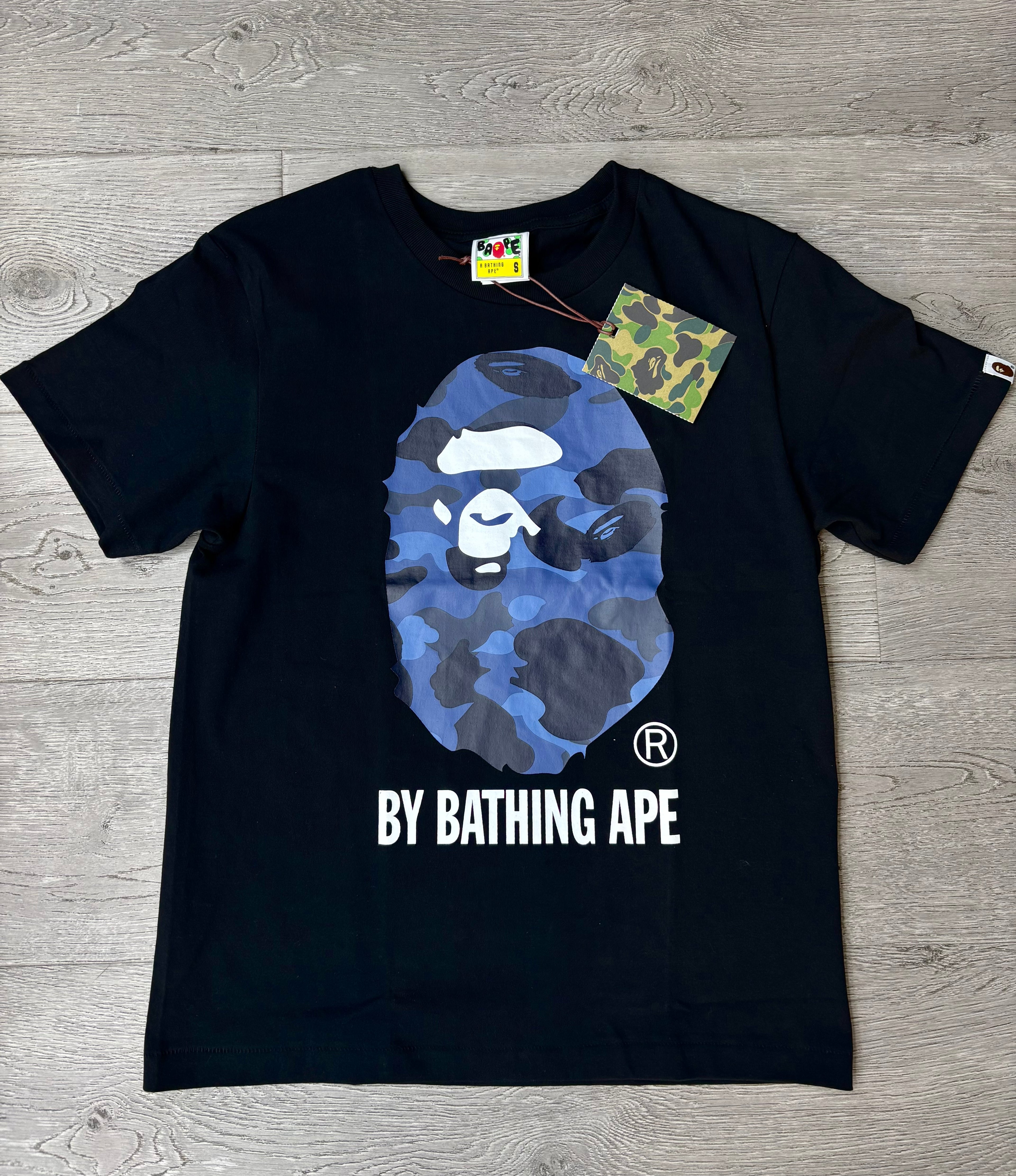 BAPE Color Camo By Bathing Ape Tee 'Black/Navy'