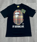 BAPE A Bathing Ape Check by Bathing TeeBlack/Beige