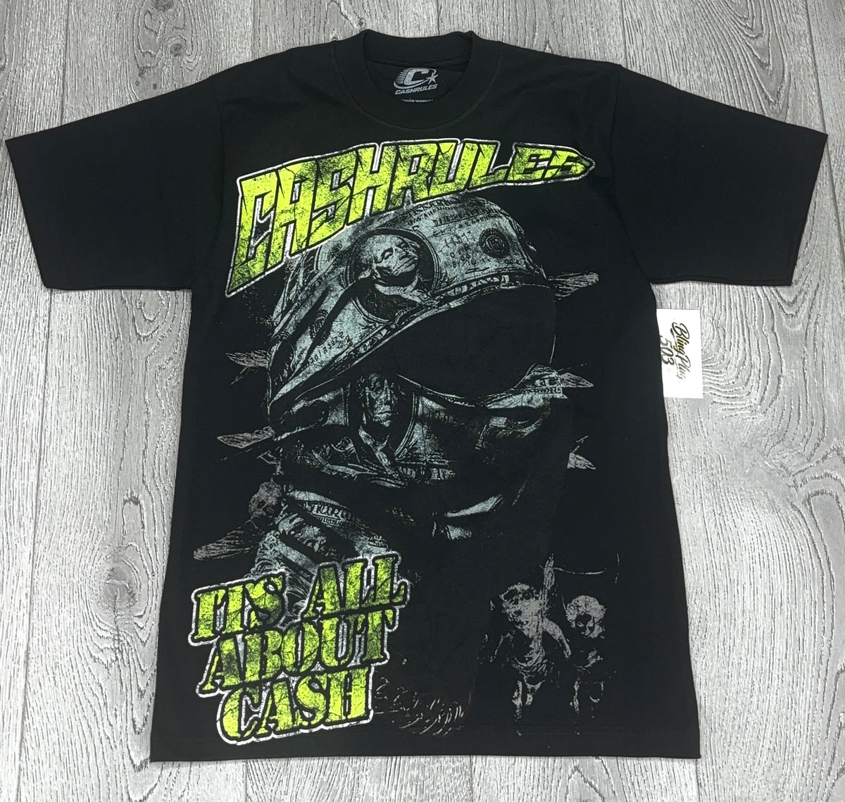 CASH RULES TEE
