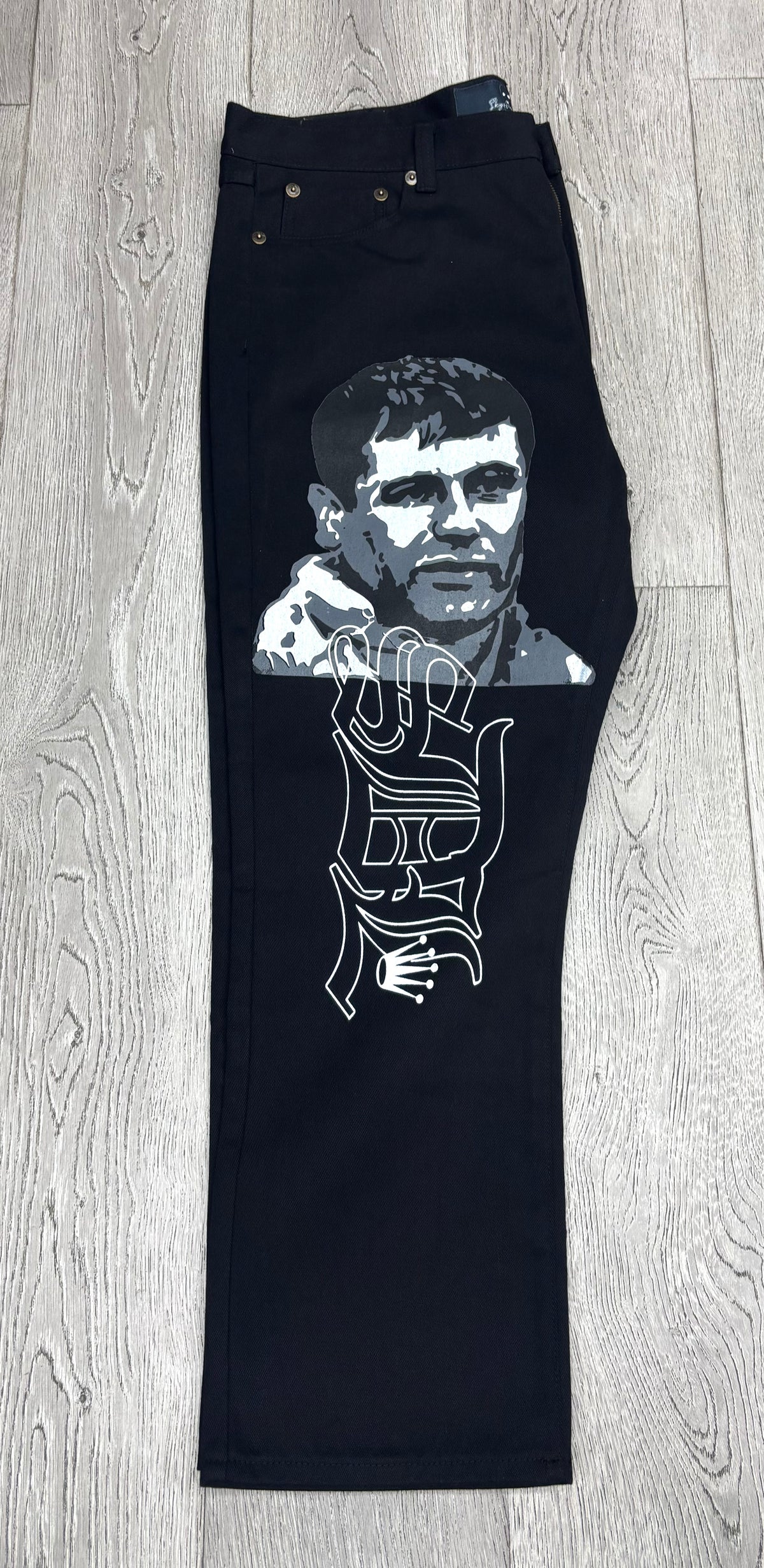 BLACK SDL CHAPO JEANS