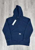 HEAVYWEIGHT FRENCH TERRY NAVY BLUE PULLOVER HOODIE