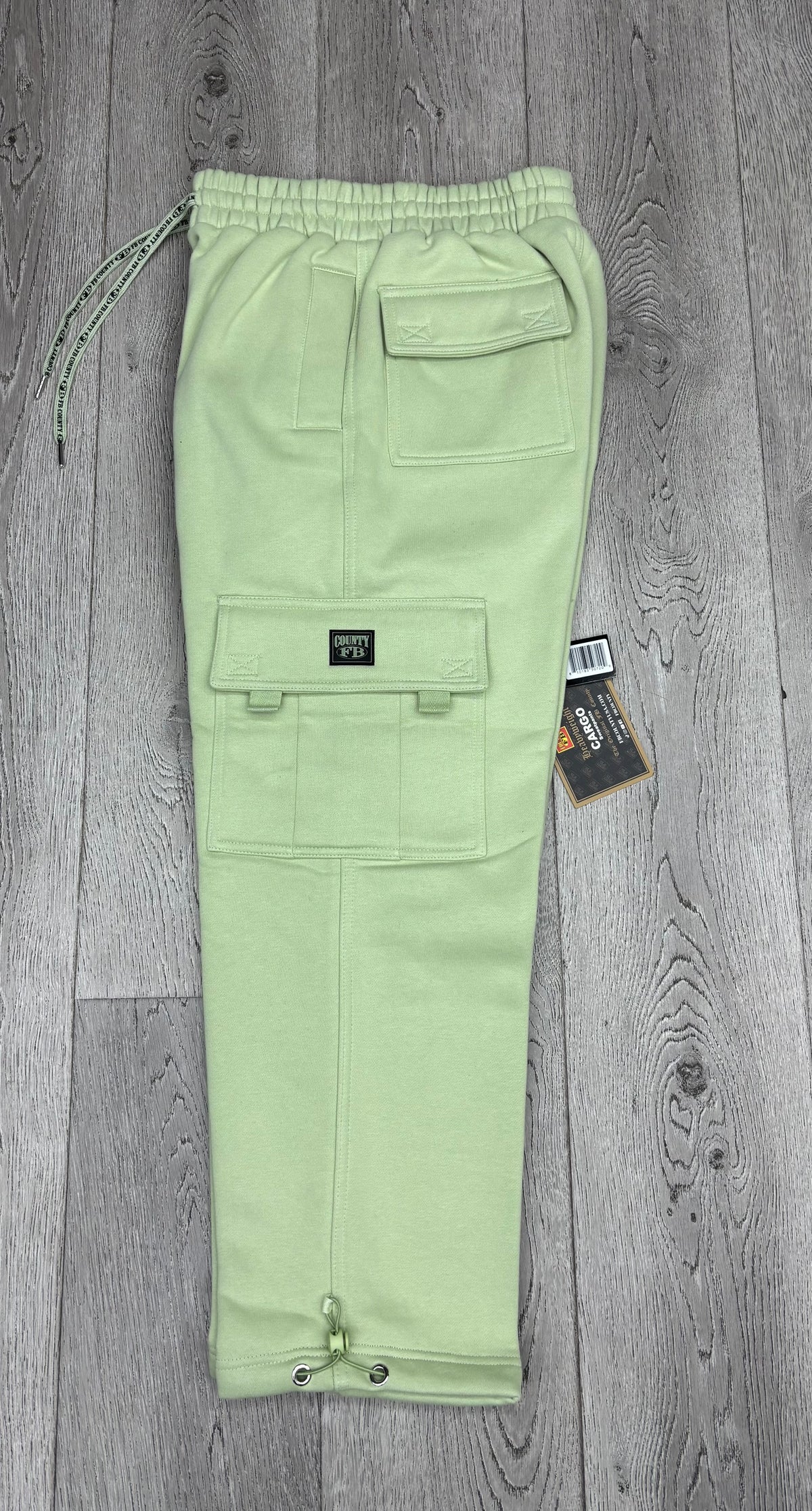 FBCOUNTY SAGE GREEN Heavyweight Baggy Cargo